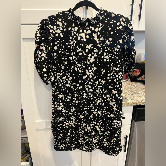 Who What Wear Puff Sleeve Mini Dress Size Large - Picture 4 of 8